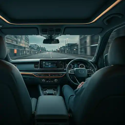 Professional driver interior