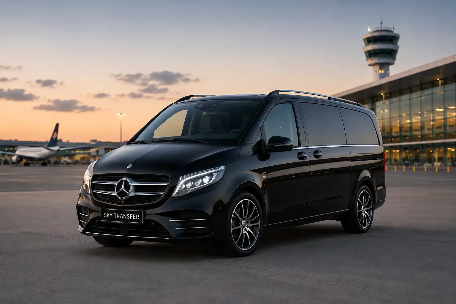 Fahrzeuge für private Gruppentransfers in Frankfurt