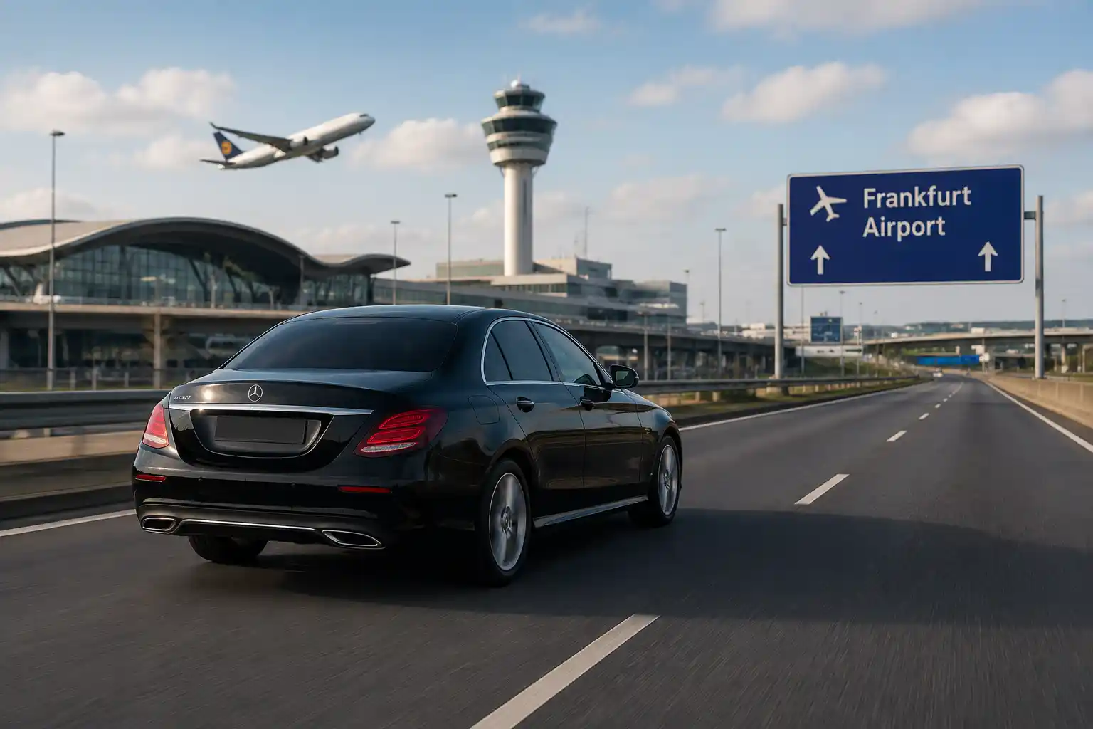Flughafentransfers von Darmstadt und Mannheim zum Flughafen Frankfurt