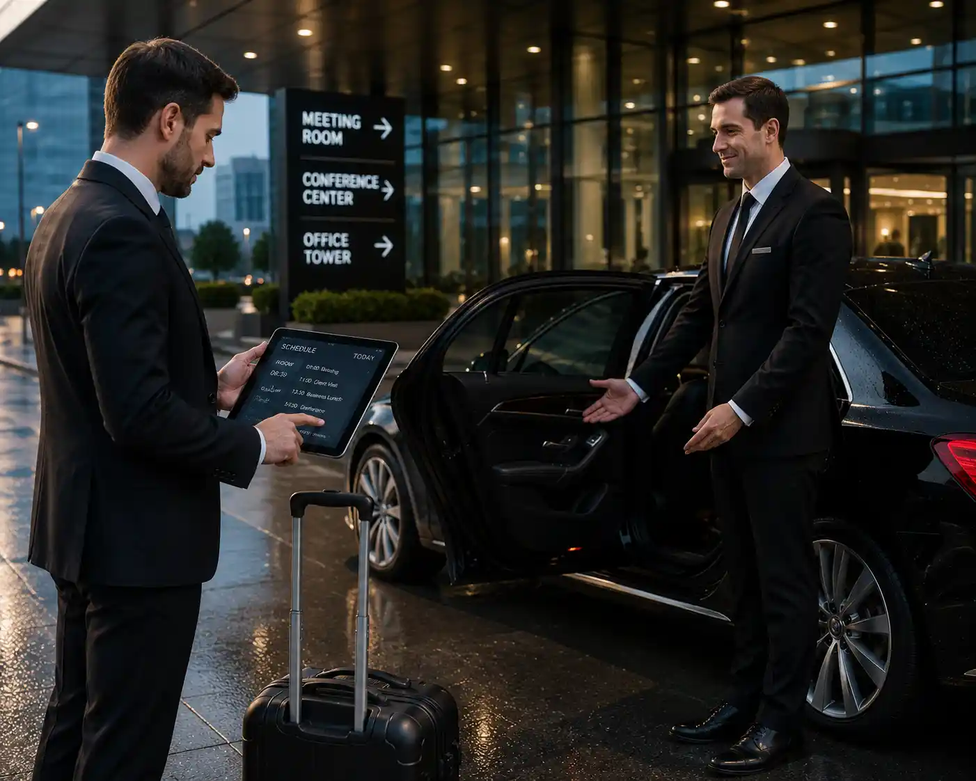 Flexible scheduling for business meetings in Frankfurt