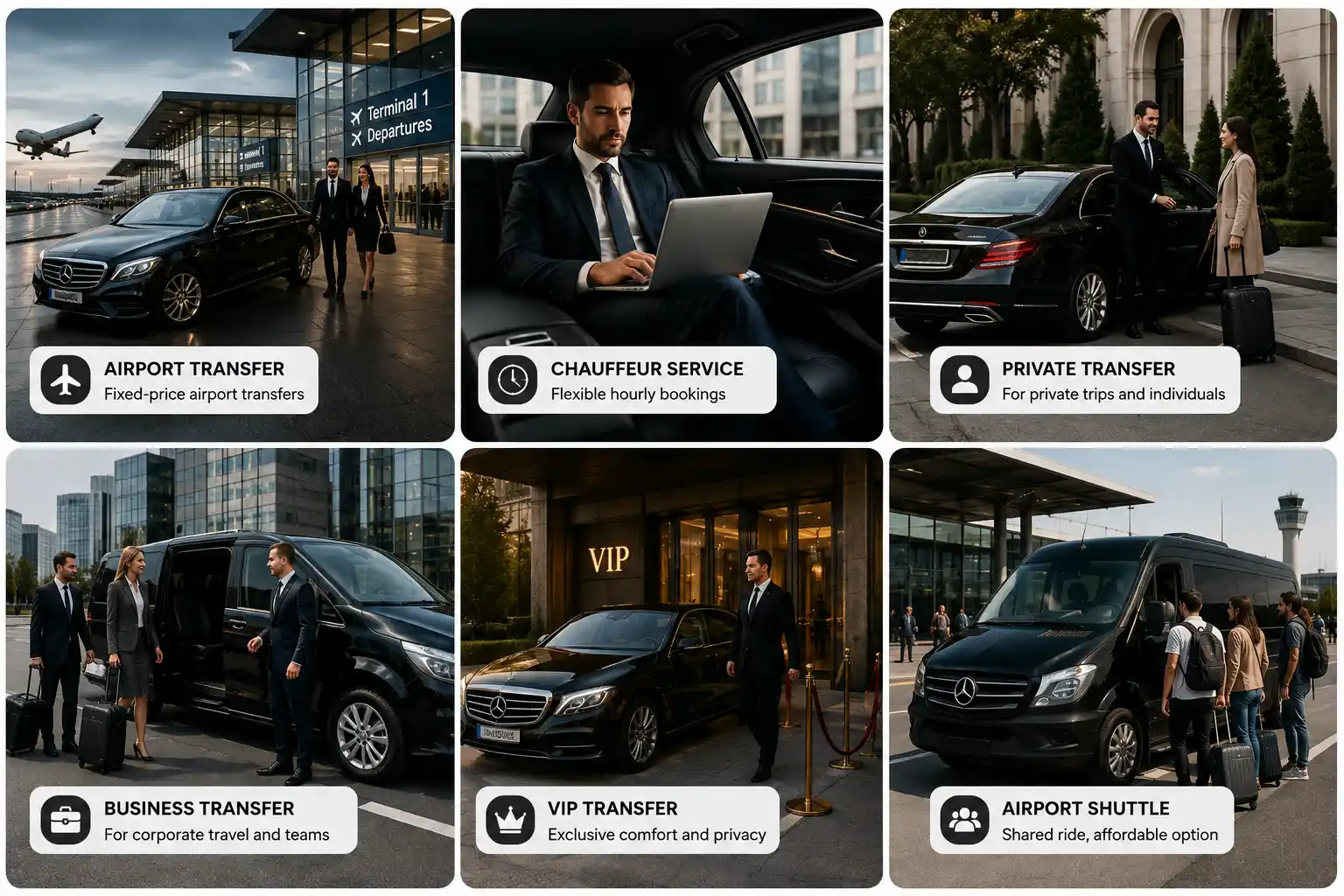 Andere Transferdienste von Sky Transfer Frankfurt